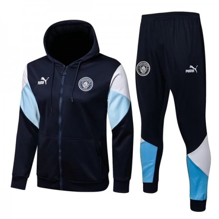Manchester City Training Hupparitakki Sarja 2022-23 Sininen